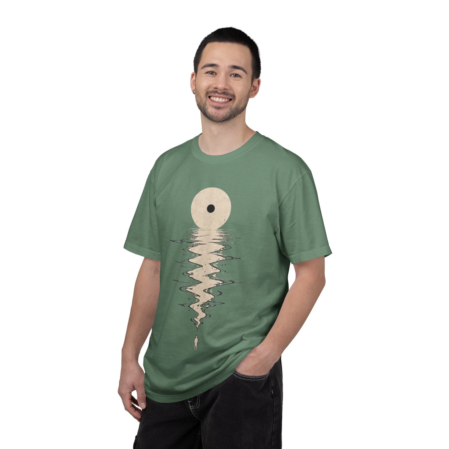 Explorer Reflection T-Shirt — "Not Lost Just Exploring Different Roads"