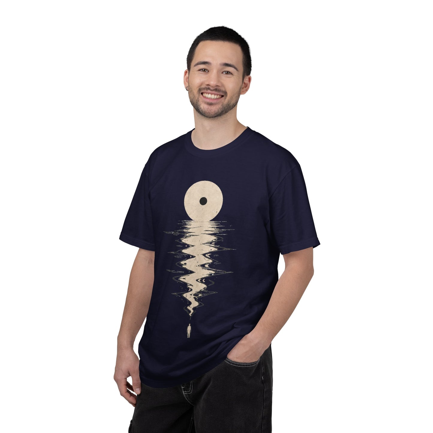 Explorer Reflection T-Shirt — "Not Lost Just Exploring Different Roads"