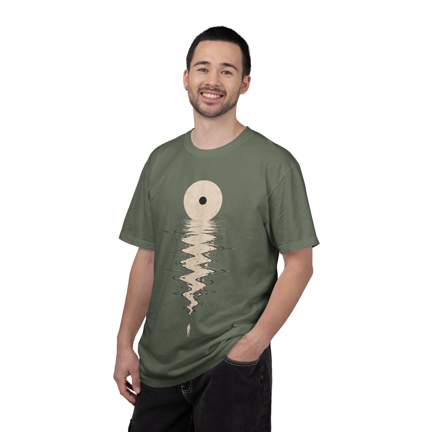 Explorer Reflection T-Shirt — "Not Lost Just Exploring Different Roads"